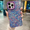 thumbnail image 3 of Luxury Bling Glitter Dream Conch Shell Marble Phone Case For iPhone 11 12 13 14 15 Pro Max 15plus Shockproof Bumper Back Cover, 3 of 5