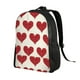 thumbnail image 2 of Disketp Love Mochila Unisex de Apertura Lateral Completa, Mochila para Laptop para Escuela, Trabajo y Viajes, 2 of 8