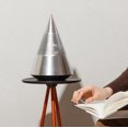 thumbnail image 2 of Premium Metal Bluetooth Speaker with Ambient Light, Hi-Fi 360° Surround Sound, 30W Desktop Wireless Speaker, Silver, 2 of 6