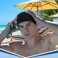 thumbnail image 4 of 3pcs Stretch Swim Cap Comfort Fabric Swim Cap Unisex Swim Cap Non-slip Pool Cap Men Women Kids, 4 of 4