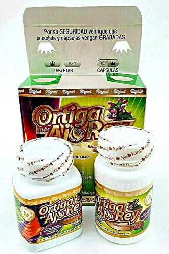 ortiga mas ajo rey with omega 3