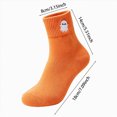 thumbnail image 3 of NOLDARES 1 Pairs Halloween Funny Crew Cotton Socks Women Cute Ankle Sock,Elastic Ankle Length(Z186-E), 3 of 9