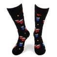 thumbnail image 3 of Urban-Peacock Men's Novelty Fun Dress Socks - Beer Pong - Black, 3 of 5