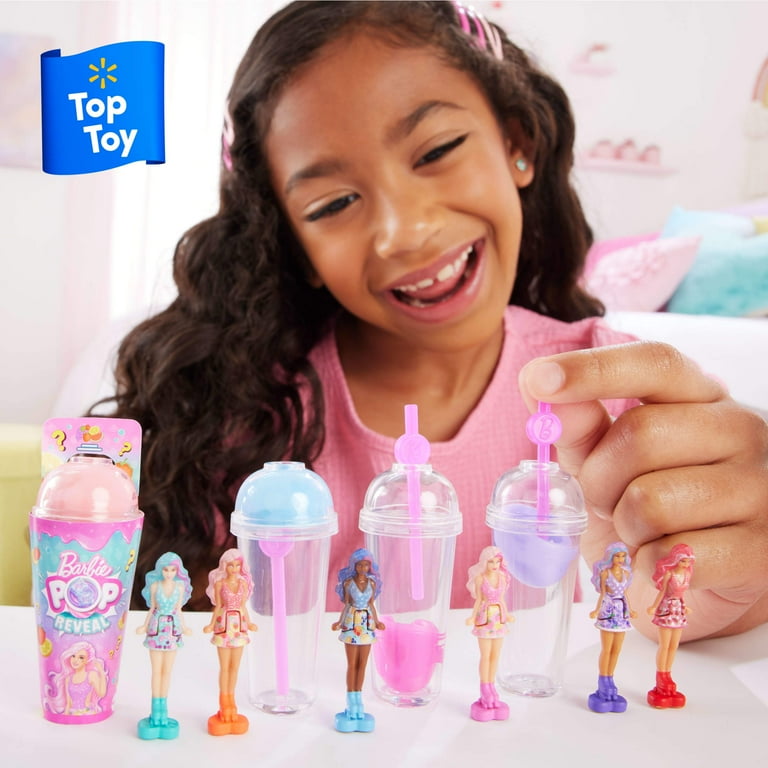 Barbie Mini BarbieLand Pop Reveal Dolls, 1.5-inch Doll with