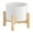 White#45, variant on Garden Pots, S/2 TRIBAL LOOK FOOTED PLANTER 6/8", BLACK, Black Planters For Outdoor Plants,Ceramic Outdoor Garden Planters, Garden & Outdoor Garden Supplies Garden Pots & Planters S/2 TRIBAL LOOK F