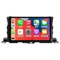 thumbnail image 2 of RoverOne Car Stereo CarPlay Android Auto for Toyota Highlander 3 XU50 2013 - 2018 GPS Navigation Bluetooth DSP Touch Screen Multimedia Video Player, 2 of 10