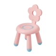 thumbnail image 1 of Silla para niños, taburete bajo, muebles para niños, asiento ergonómico grueso, banco pequeño para lectura, jardín, interior y exterior, niños y niñas Rosa, 1 of 8