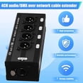 thumbnail image 4 of 2 Pair 4 Channel XLR/ Audio RJ45 Ethernet Extender XLR Extender Transceiver for Live Stage, Audio Recording Studio, 4 of 8