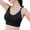 Black, variant on Vedolay Plus Size Lingerie Women's Pure Comfort Light Support Pullover Wireless T-Shirt Bra with Moisture-Wicking,White S