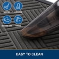 thumbnail image 6 of Smiry Front Door Mats For Inside, Low Profile Heavy Duty Outdoor Doormats, Non Slip Dirt Trapper Entryway Mat, 29.5x17, Grey, 6 of 8