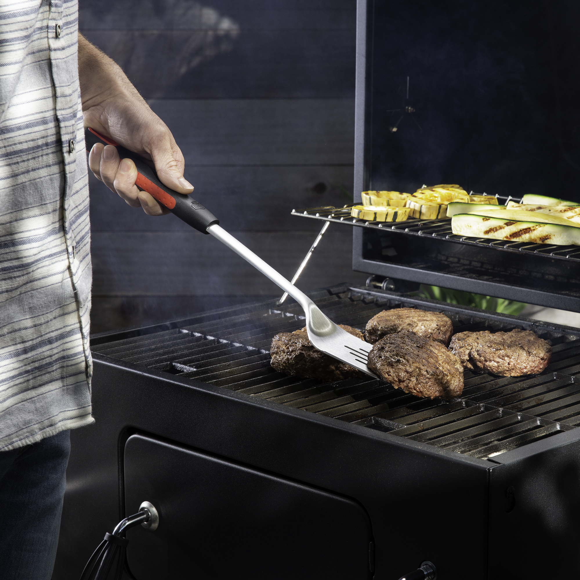 Expert Grill 3-Piece Stainless Steel BBQ Tool Set photo 3