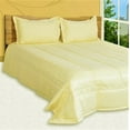thumbnail image 2 of Just Linen Micro Sateen, Pencil Striped Lemon Chiffon, Pack of 4 Queen Pillow Cases, 2 of 3