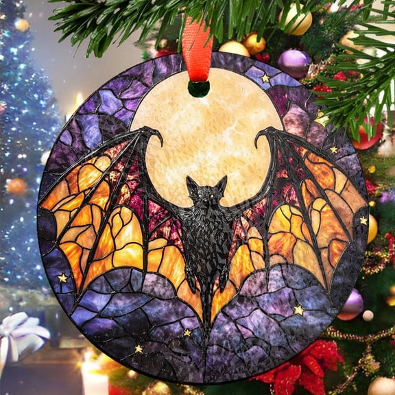 Moon3 Christmas Ornament, Ceramic/Acrylic Ornament, Special Keepsake for Mother, Valentine Ornament Gift, Seasonal Festival Keepsake, Collectible 2025