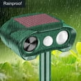thumbnail image 5 of Solar Powered Animal Repeller, Ultrasonic Pest Deterrent, Green Waterproof Garden Protector with PIR Motion, Eco-Friendly & High Efficiency, 5 of 7