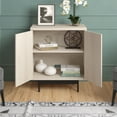 thumbnail image 6 of Evelyn&Zoe Whitman 28" Wide Rectangular Accent Cabinet, Alder White, 6 of 12