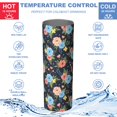 thumbnail image 5 of Pioneer Flower Floral Print Pattern 20oz Skinny Tumbler with Straw & Lid, Double Wall Vacuum Insulated Cup, Leak-Proof, Cup Holder Friendly, Hot 6H Cold 12H, 5 of 6