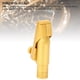 thumbnail image 3 of Boquilla De Saxofón Alto Eb De Metal De Latón, Boquilla De Saxofón Alto Cubierta Deslizante De Tono Equilibrado Para Profesionales Principiantes Para Tocar, 3 of 7