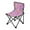 Small Colors Shapes, variant on 600D Oxford Camping Chair Portable Foldable Chair Supports 220 lbs for Picnic, Fishing, Backpacking Peach and Blue Rhombus