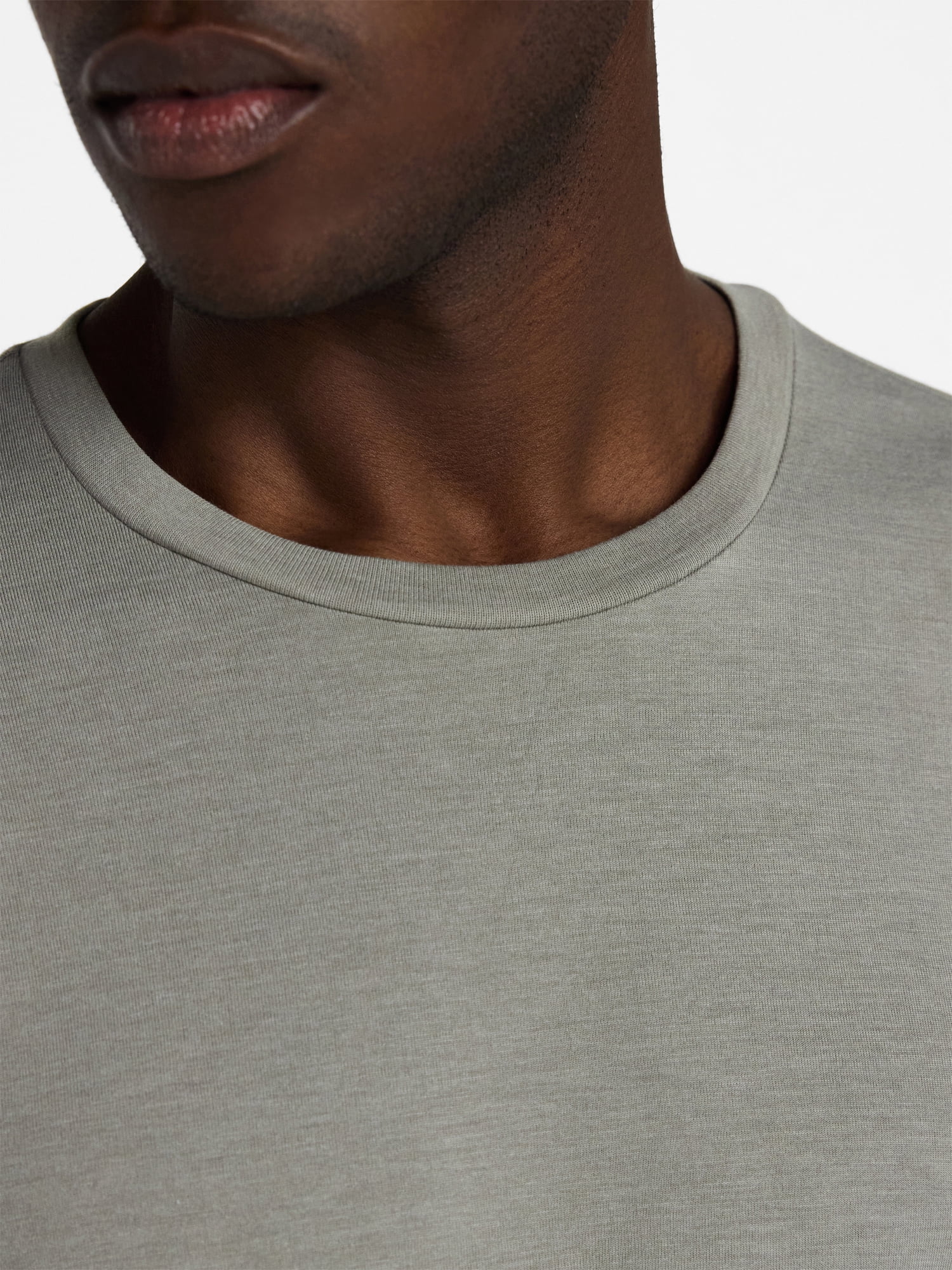 Athletic Works Men's and Big & Tall Men's Tri-Blend Tee with Long Sleeves, Sizes XS-4XLT