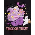 thumbnail image 4 of The Children's Place Girls Short Sleeve Halloween Graphic Tee, 3-Pack, Sizes XS-XXL, 4 of 5