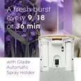 thumbnail image 4 of Glade Automatic Spray Refills, Air Freshener, Infused with Essential Oils, Lavender & Vanilla, 6.2 oz, 2 Count, 4 of 16