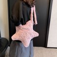 thumbnail image 3 of Bolso Mano Lindo Hombro para Mujer Felpa en Forma Viajes, 3 of 9
