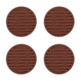 thumbnail image 1 of Paquete de 4 posavasos Toystoory para bebidas redondos acanalados antideslizantes silicona, 1 of 6
