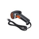 thumbnail image 1 of Barcode Scanner Handheld 360° Reading Dustproof Waterproof QR Code USB Reader Noir + Orange, 1 of 4