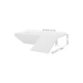 thumbnail image 1 of ETHZZLE Versatile White Turtle Habitat Platform with Ramp for Aquatic Turtle Tank Use, 1 of 8
