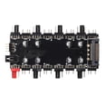 thumbnail image 1 of Velocidad 1 a 8 Multi Way Splitter RGB PWM Hub Controller Adapter (5V 3Pin), 1 of 2