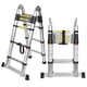 thumbnail image 4 of Escalera Extensible Telescópica Escalera Telescópica de Aluminio de 44 M Antideslizante con Correa de Sujeción Resistente Escalera Multiusos Plegable Capacidad de Carga de Anggrek Otros, 4 of 8