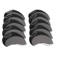 thumbnail image 2 of de hierro para palos de neopreno, para zurdos/diestros Negro shamjiam Cubierta de cabeza de Golf Iron Club, 2 of 5