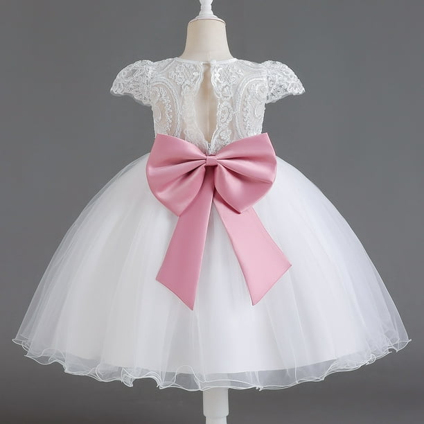 Vestido infantil de 4 a 10 años para niñas, vestido de encaje de tul para niñas, vestido elegante de princesa para fiesta, desfile, vestido Formal para niños adolescentes Tan Jianjun unisex
