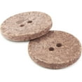 thumbnail image 7 of Dritz Recycled Cotton Round Button, 23mm, Medium Brown, 3 Pack (6 Count), 7 of 7