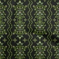 thumbnail image 1 of oneOone Velvet Dark Green Fabric Asian Pottery Floral Fabric For Sewing Printed Craft Fabric By The Yard 58 Inch Wide, 1 of 4
