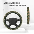 thumbnail image 5 of Haiem Forest Squirrel Print Steering Wheel Cover 15 Inches for Women Men, Neoprene Anti-Slip Cute Car Steering Wheel Grip Wrap Car Accessories Protective Case Cover for Vehicle Truck SUV, 5 of 8