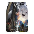 thumbnail image 4 of Film Ghostbusters Stay Puft Short Sweatpants Summer Daily Cozy Lounge Shorts 3D Printed Beach Shorts Sweatpants With Drawstring And Pockets, 4 of 7