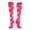 Hot Pink/White, variant on TCK Krazisox Polka Dot Over The Calf Socks (Royal/White, Small)