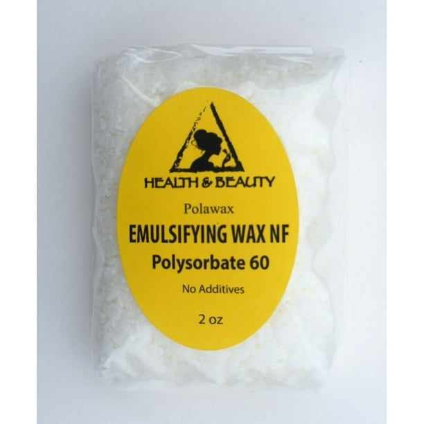 EMULSIFYING WAX NF POLYSORBATE 60 PURE POLAWAX 2 OZ
