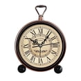 thumbnail image 1 of TIMESS Relojes Despertadores Analógicos Vintage de Cuarzo, Apagado de Campanilla, 1 of 8