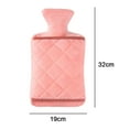 thumbnail image 2 of Bouillotte Élégante avec Housse à Poche pour les Mains, Sac d'Eau en PVC, Matériau Supérieur Sans Odeur, 2 of 5
