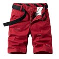 thumbnail image 2 of Jophufed Fashion Men's Pants Pocket Zipper Resilience Leisure Time Tooling Short Pants, 2 of 3