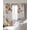 gray, variant on Fsddascl Orange Blue Fall Pumpkins Blackout Curtains for Bedroom/Living Room, Thermal Insulated Kitchen Curtains, Floral Botanical Thanksgiving Rustic Grommet Darkening Window Treatment 27.5"x39"x2