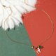 thumbnail image 1 of Collar con colgante de árbol de Navidad de cristal para hombres y mujeres, campanas de colores delicados, joyería de clavícula de moda, regalo de fiesta, 1 of 4