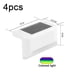 thumbnail image 2 of Paquete de 4 luces solares para terraza FloreceBien para exteriores, iluminación LED blanca resistente al agua para escaleras, patios y caminos, 2 of 5