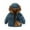 Blue, variant on HAiming Toddler Winter Coat Boys Girls Hooded Jacket Warm Outwear Fuzzy Padded Lined Coast with Pockets for Kids