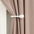 thumbnail image 3 of (2 pack) Mainstays 2 Ball Curtain Holdback, White, 3 of 8