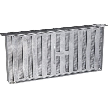 Vented Vent - Air Vent Aluminum Manual Foundation Vent with Lintel
