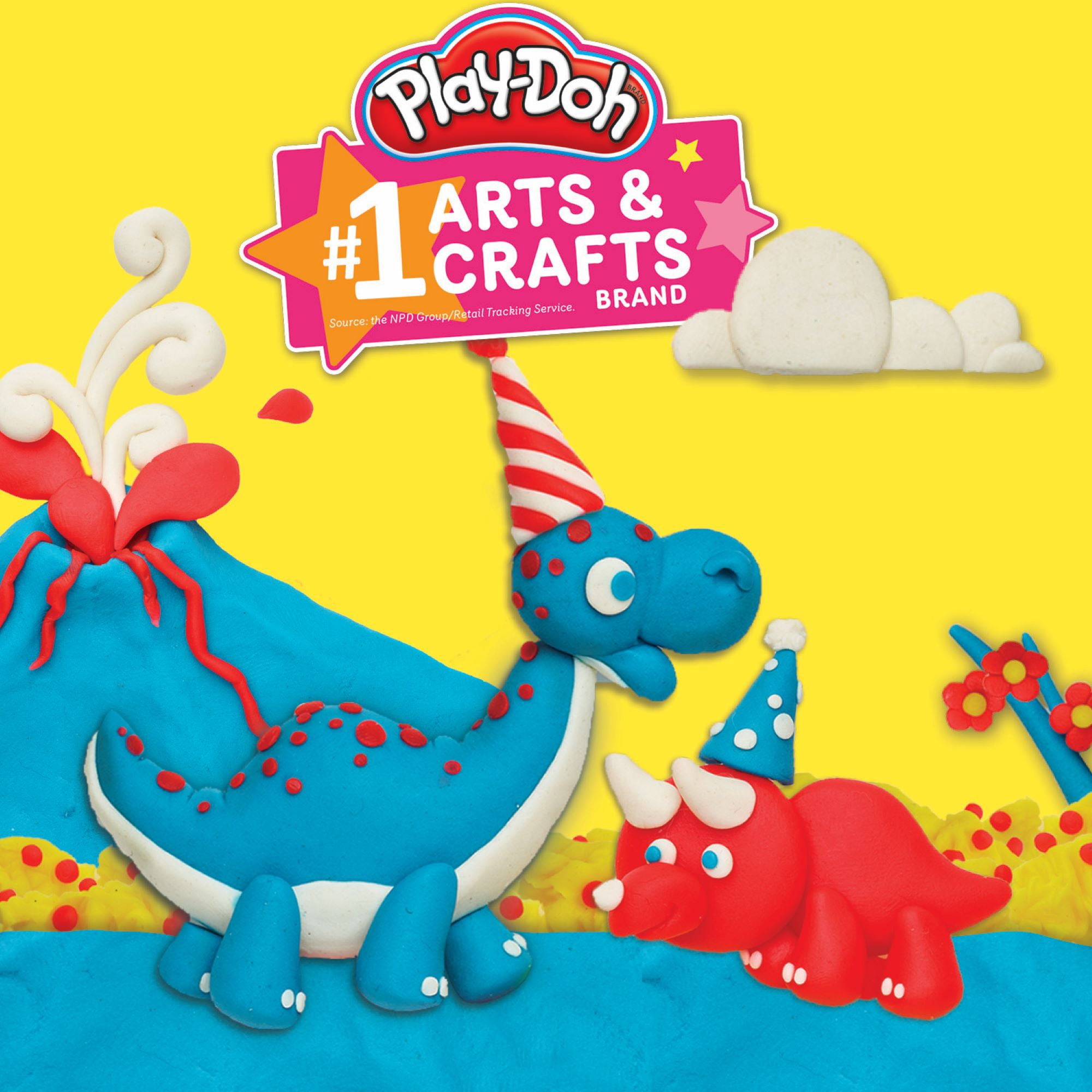 Play-Doh 2-Pound Super Can, Classic Colors, Kids Toys, Art Supplies for Kids