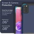 thumbnail image 6 of TUDIA Merge Samsung Galaxy A03s Phone Case Dual Layer Military Grade - Indigo Blue, 6 of 8